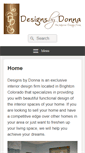 Mobile Screenshot of designs-by-donna.com